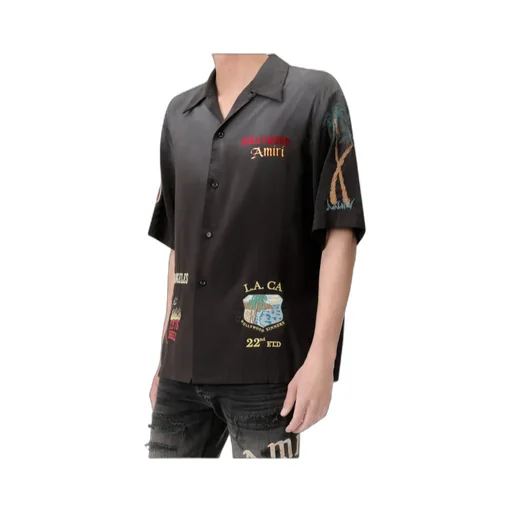 Embroidered Short Sleeve Shirt