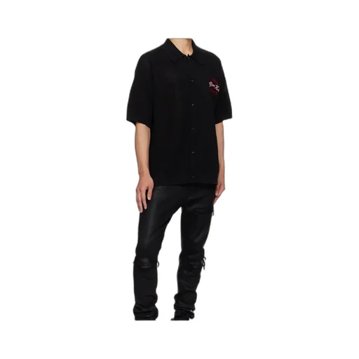 Embroidered Knitted Shirt
