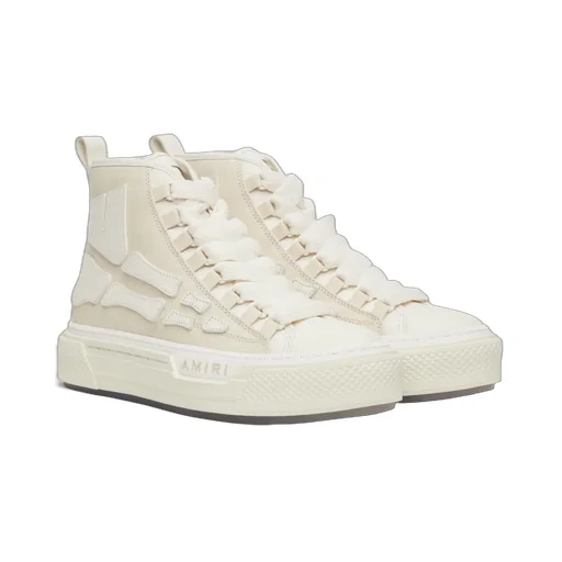 Lace-Up High-Top Sneakers