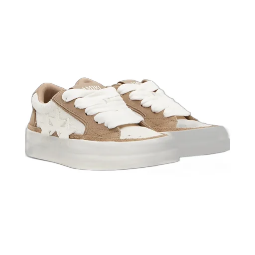 Lace-Up Low-Top Sneakers