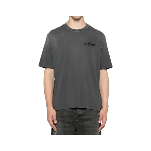 Embroidered Cotton T-Shirt