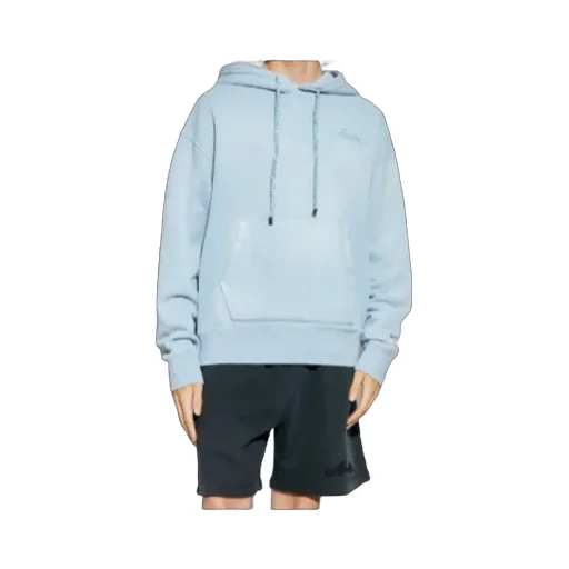 Embroidered-Logo Hoodie