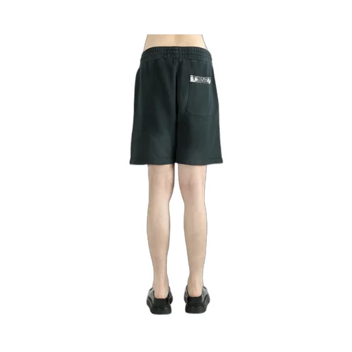 Drawstring-Detail Panelled Shorts