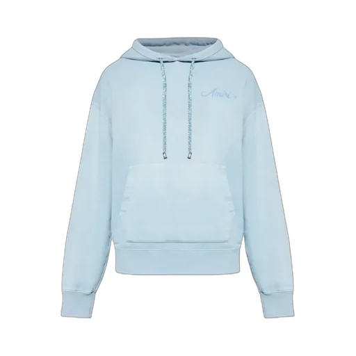 Embroidered-Logo Hoodie