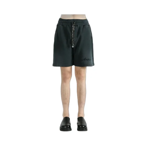 Drawstring-Detail Panelled Shorts