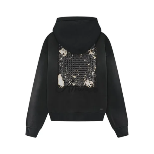 Embroidered Drawstring Hoodie