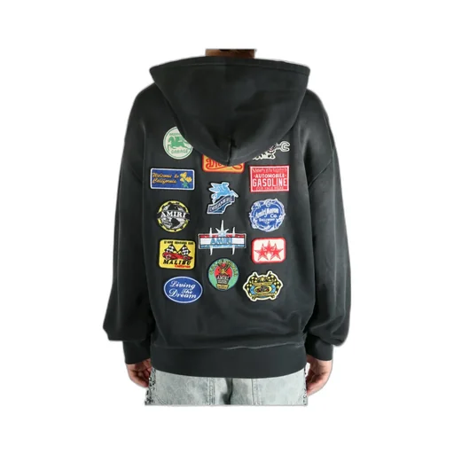 Station Patch Oversized Hoodie