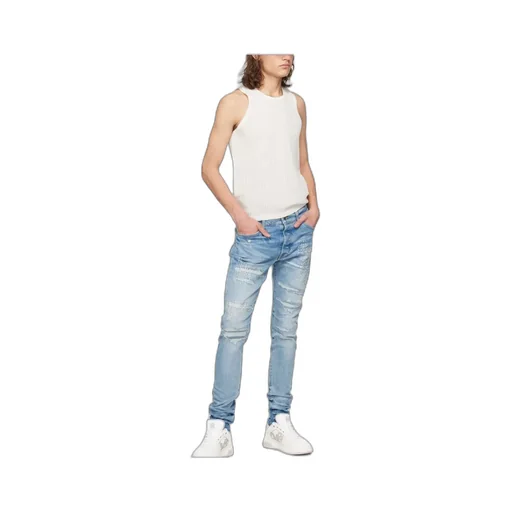 Boro Repair Logo Jeans