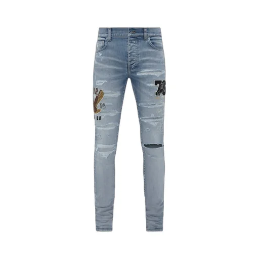 Logo-Appliqué Skinny Jeans