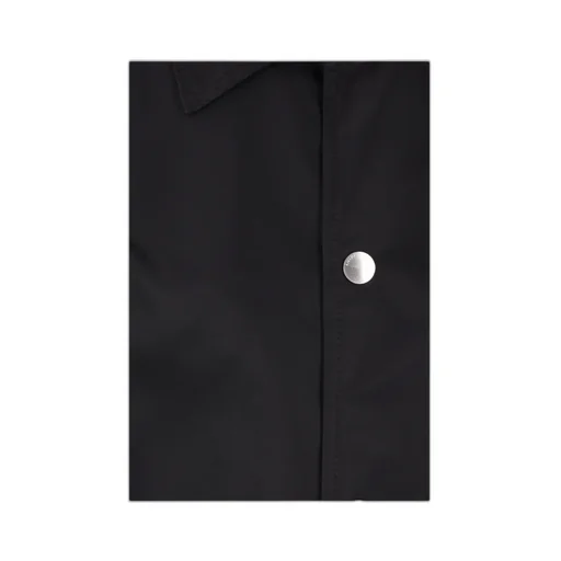 Ma Printed Buttoned Straight Hem Jacket