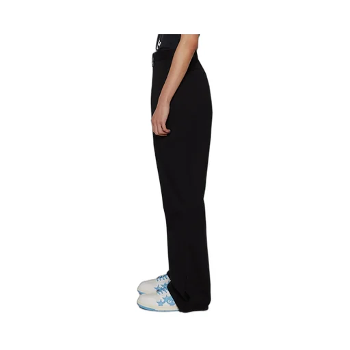 Mid-Rise Flared Trousers