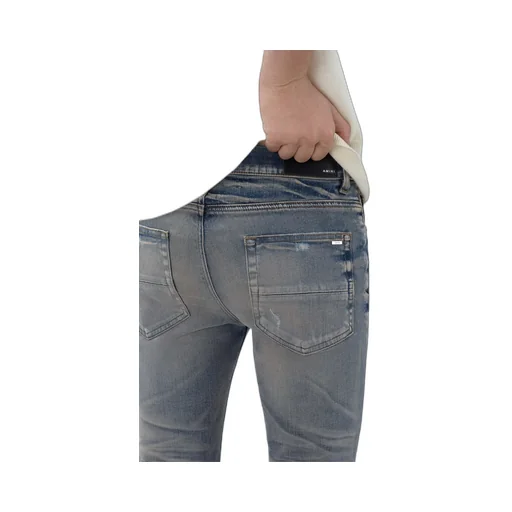 Belt-Strap Jeans