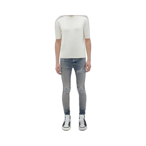 Belt-Strap Jeans