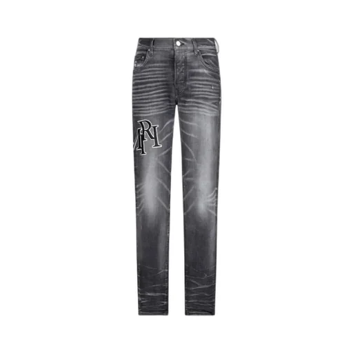 Embroidered Skinny Jeans