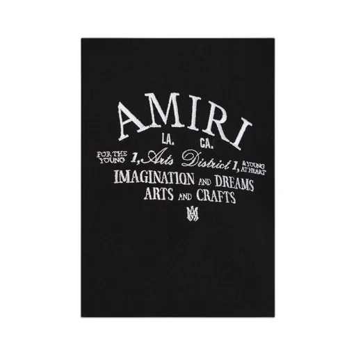 Amiri Arts District Logo Embroidered Jacket