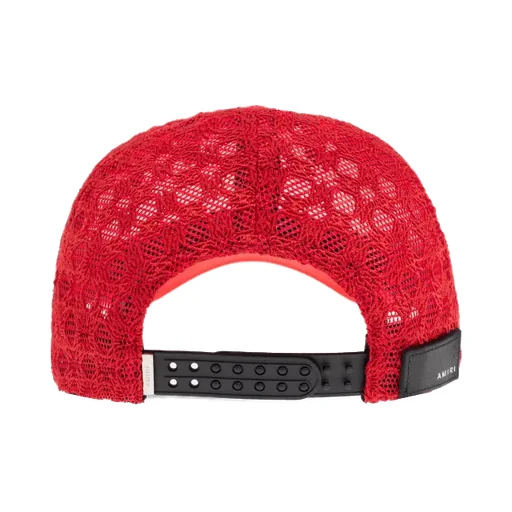 Logo-Embroidered Mesh Trucker Cap