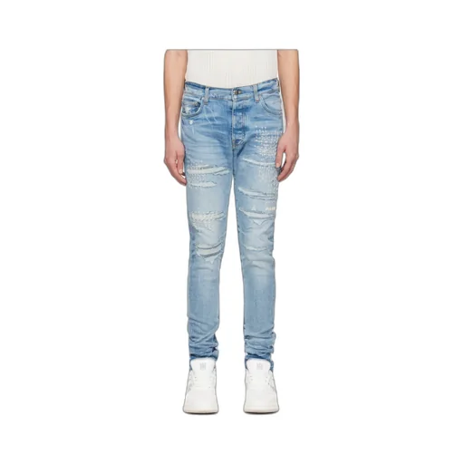 Boro Repair Logo Jeans