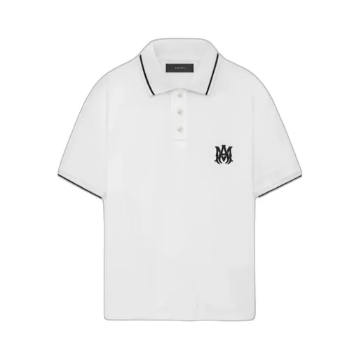 Ma Embroidered Short-Sleeved Polo Shirt