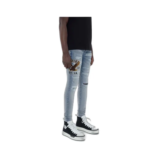 Logo-Appliqué Skinny Jeans