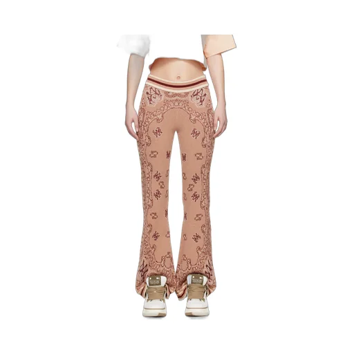 Elastic Waist-Edge Casual Pants