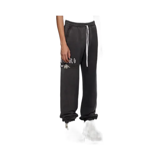 Logo Patch Drawstring Sweatpants