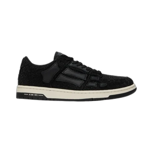 Crystal Skel Lacing Low-Cut Casual Shoes