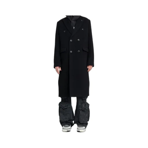 Double-Breasted Long Coat