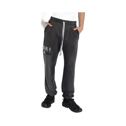 Logo Patch Drawstring Sweatpants
