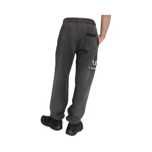 Logo Patch Drawstring Sweatpants
