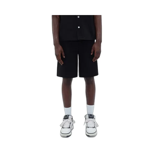 Logo Embroidered Bermuda Shorts