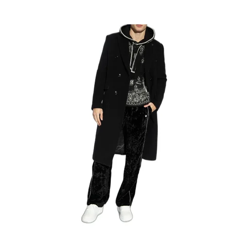 Crushed Straight Leg Track Pants