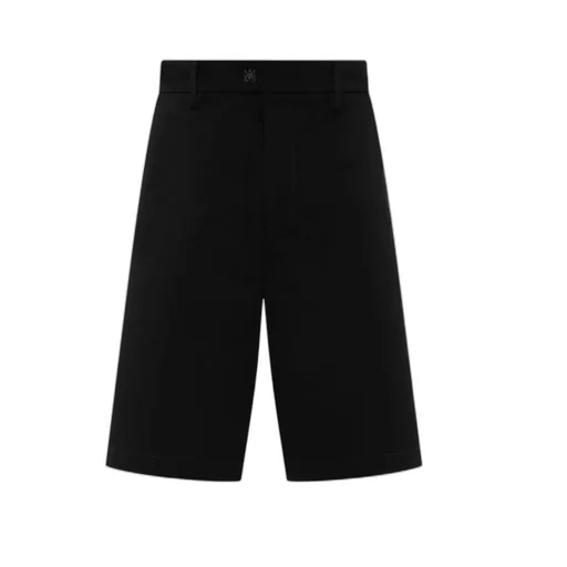 Logo Embroidered Bermuda Shorts