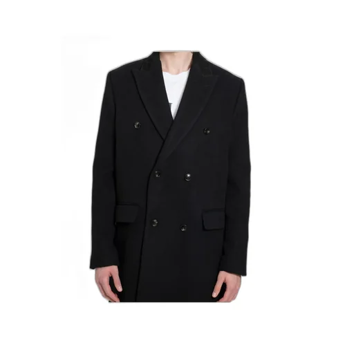 Double-Breasted Long Coat