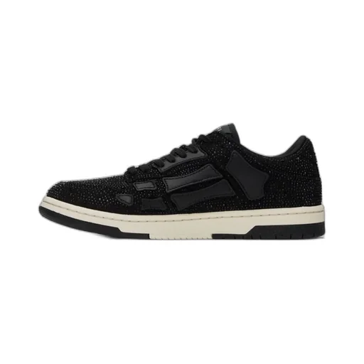 Crystal Skel Lacing Low-Cut Casual Shoes