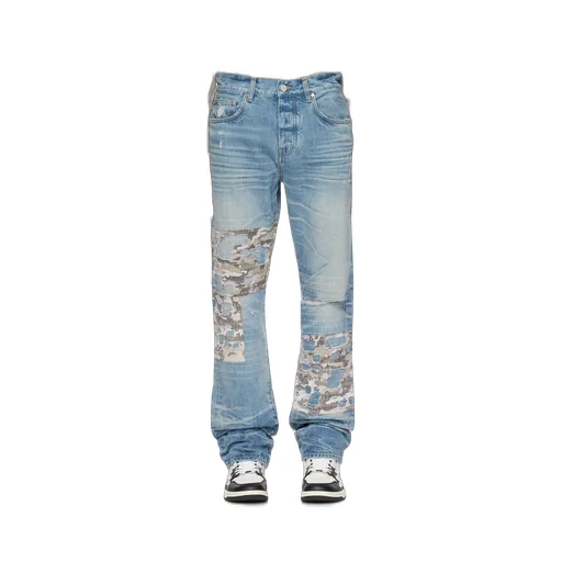 Make Old Camouflage Jeans