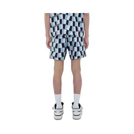 Checked Print Shorts