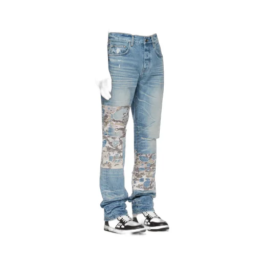 Make Old Camouflage Jeans