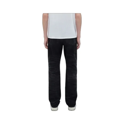 Release Hem Straight-Leg Jeans