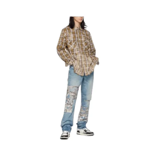 Make Old Camouflage Jeans