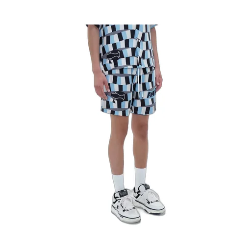 Checked Print Shorts