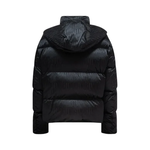 All-Over Logo Printed Padded Down Jacket