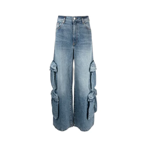 Belt Ring Denim Trousers