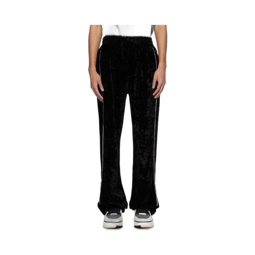 Crushed Straight Leg Track Pants