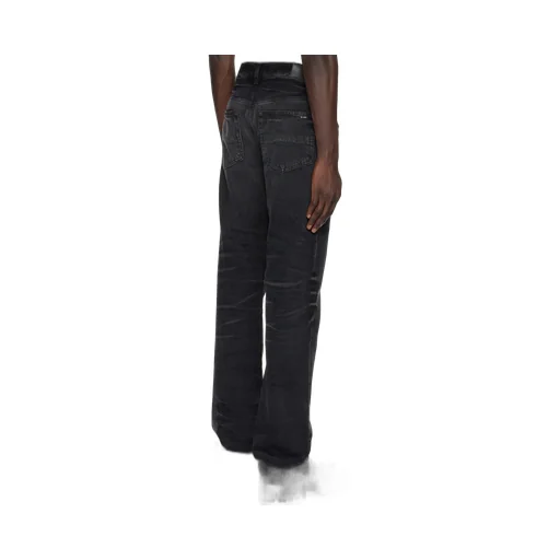 Release Hem Straight-Leg Jeans