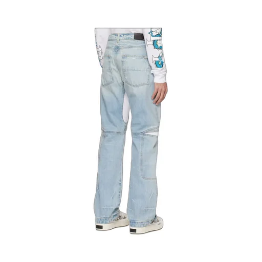 Patch Denim Pants