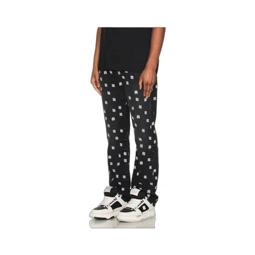 Ma Paisley-Print Straight-Leg Jeans