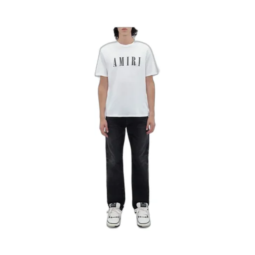 Release Hem Straight-Leg Jeans