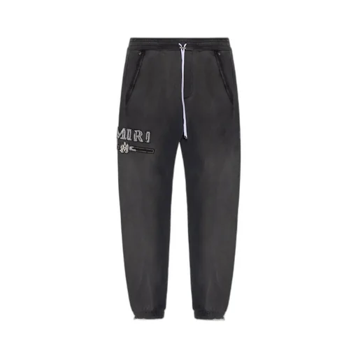 Logo Patch Drawstring Sweatpants