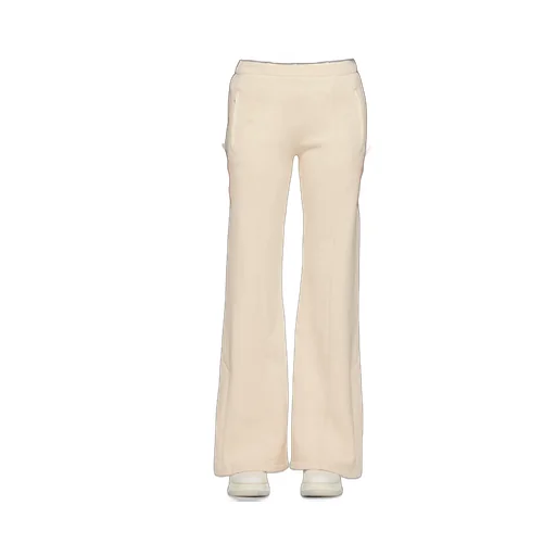Flared-Leg Jersey Trousers