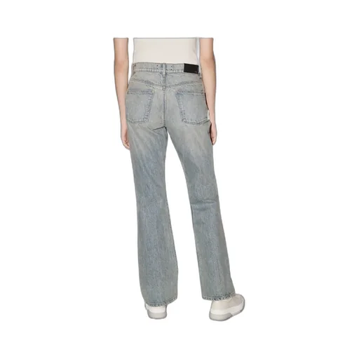 High-Waist Bootcut Jeans